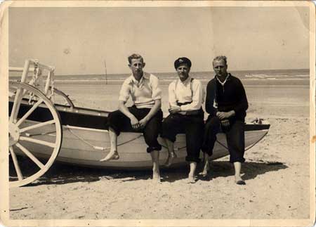 strand reddingboot met bemanning